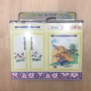 1960s Vintage Wolverine Toy; Metal Play Sink: Lil’ Bo Peep